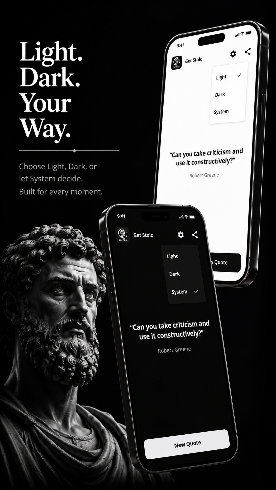 Get Stoic philosophy library screen